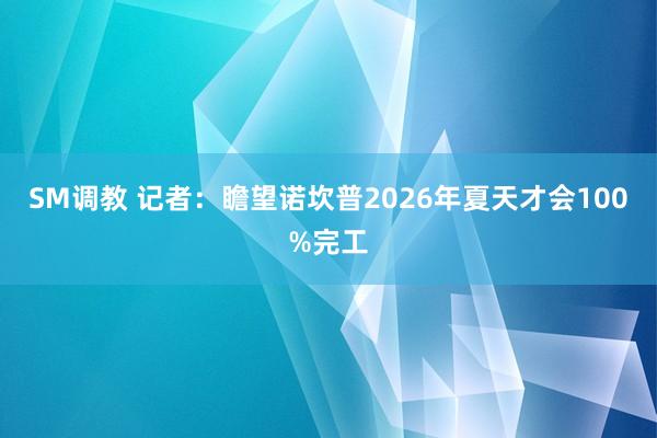 SM调教 记者：瞻望诺坎普2026年夏天才会100%完工