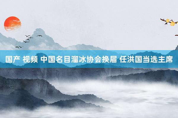 国产 视频 中国名目溜冰协会换届 任洪国当选主席